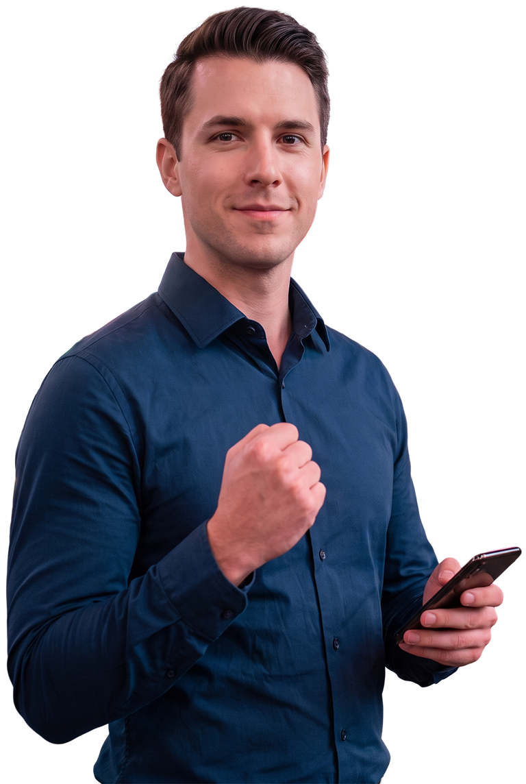 Trader giving thumbs up